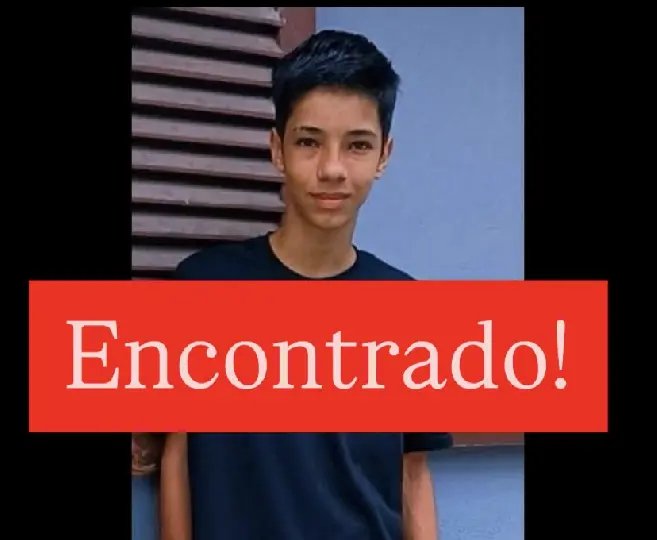 Após mobilização, adolescente de Guabiruba é encontrado