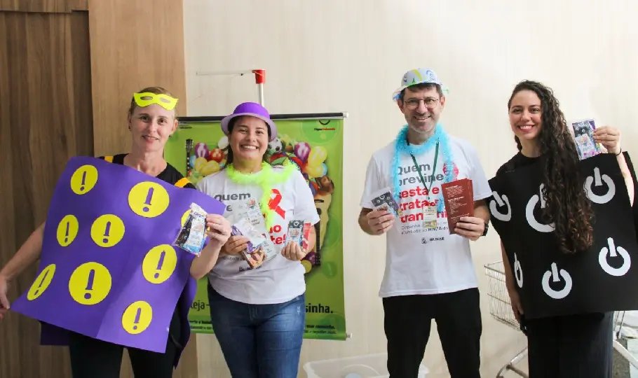 Saúde de Brusque promove ação contra DSTs no Carnaval