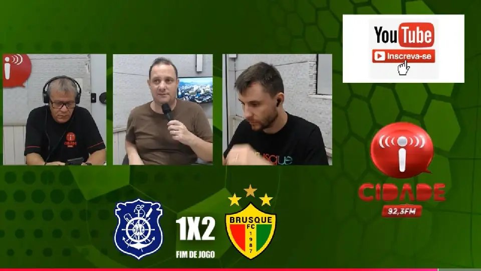 Narração de Rodrigo Santos no gol decisivo do Brusque ganha destaque nacional