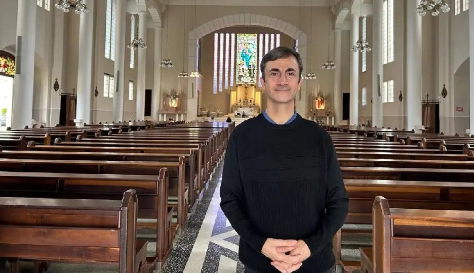 Paróquia São Luís Gonzaga acolhe o padre Marcos Jonizei