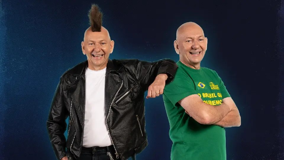 Luciano Hang aparece em dose dupla em comercial do Dia dos Gêmeos