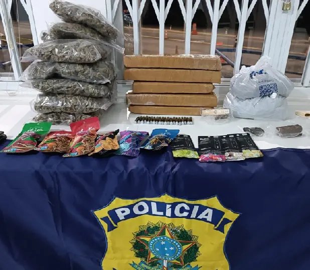  Homem é preso com maconha, skunk, haxixe e óleo de THC