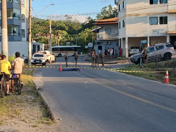 Vítima de homicídio em Brusque é identificada