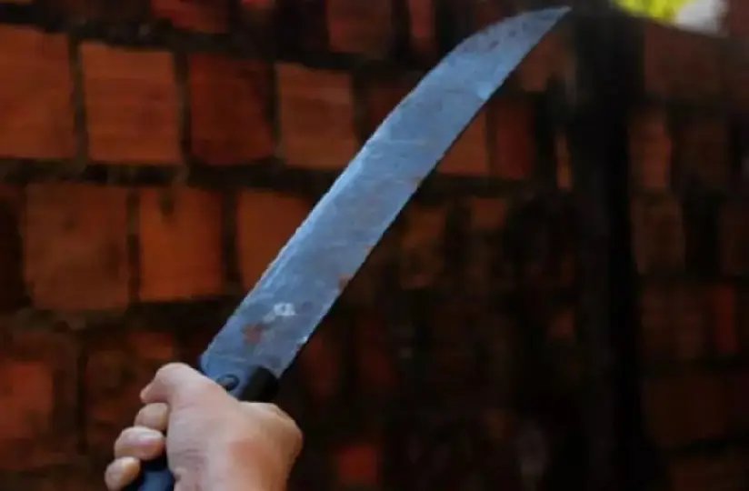Briga de facão quase acaba com um morto em Brusque