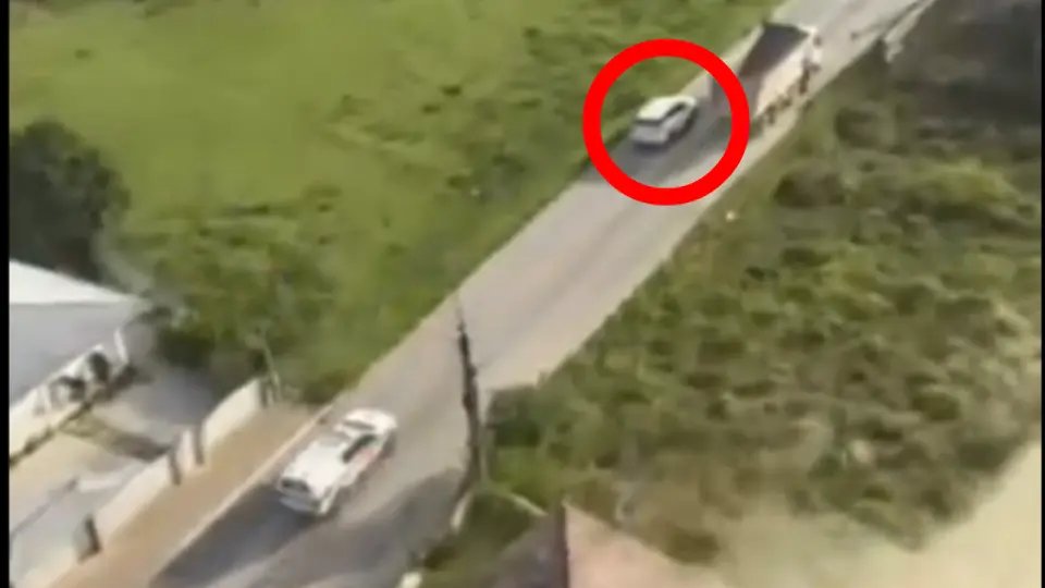 (VÍDEO) Polícia divulga vídeo da perseguição que terminou em Brusque