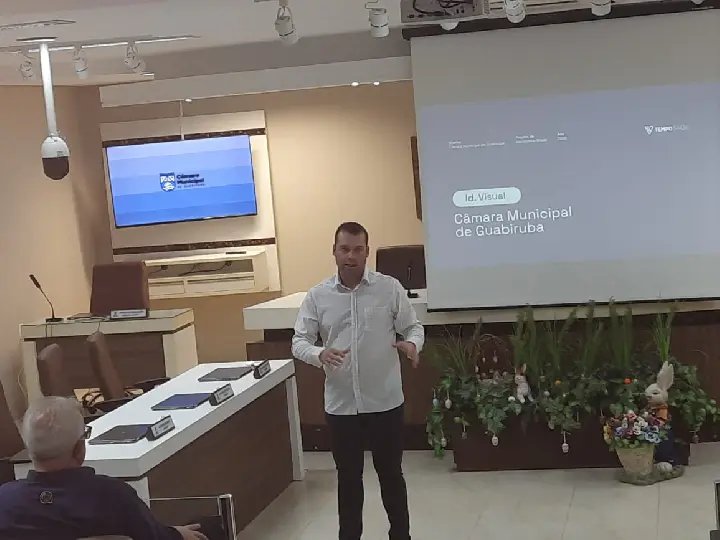(VÍDEO) Nova identidade visual: Câmara de Guabiruba quer se aproximar da comunidade