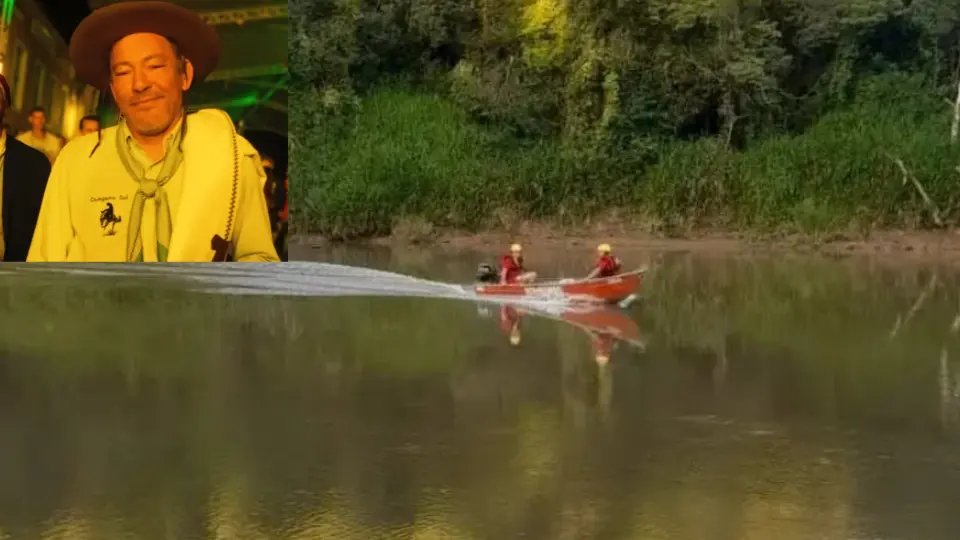 Uma das vítimas desaparecidas em rio é localizada pelos bombeiros