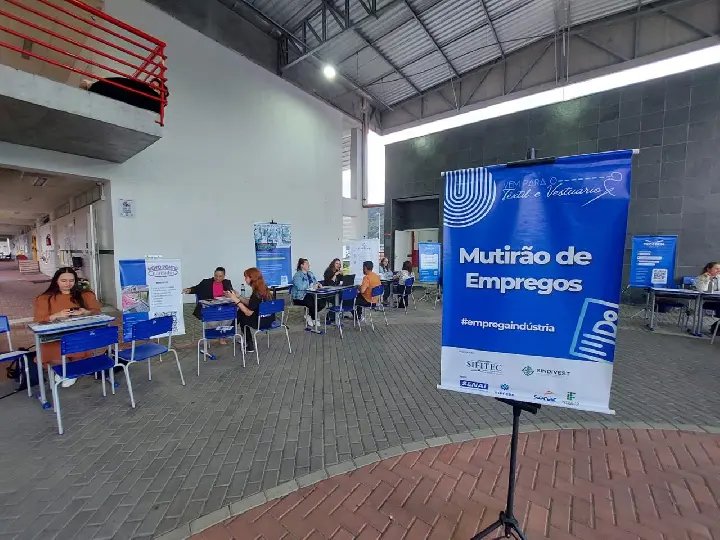 Mutirão de Empregos Têxtil e Vestuário acontece neste sábado