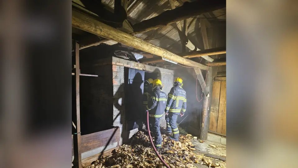 Incêndio em estufa de secagem destrói cerca de 720 quilos de milho