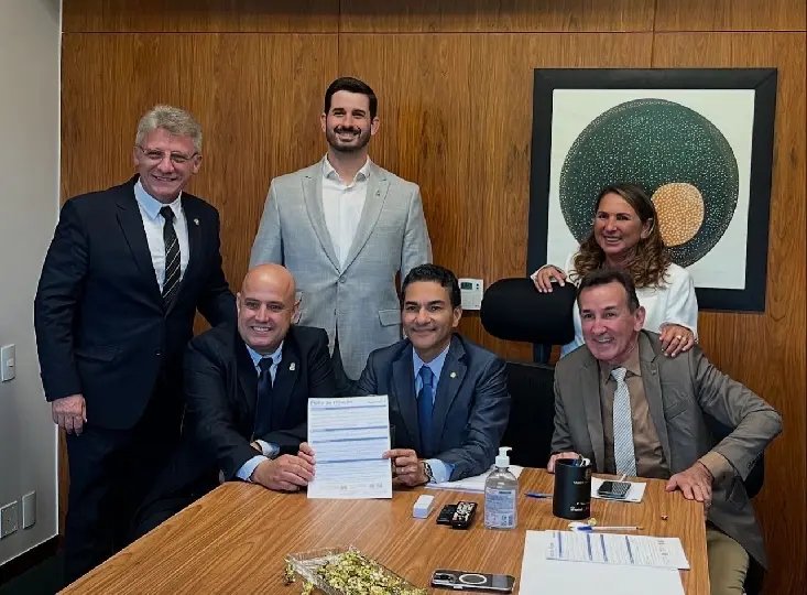 Deco Batisti oficializa entrada no Republicanos em cerimônia na capital federal