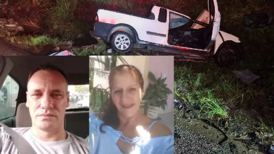 Identificadas as vítimas fatais de grave acidente em São João Batista