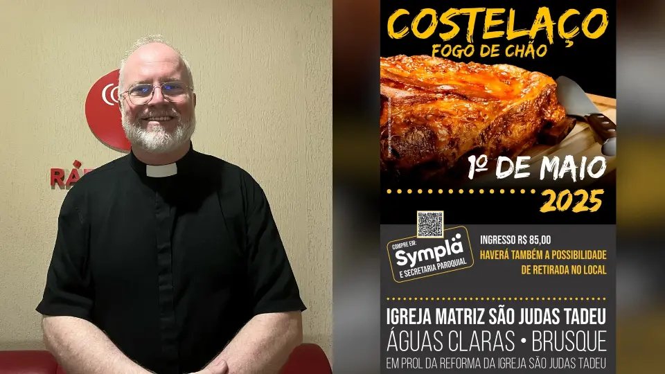 (VÍDEO) Paróquia São Judas Tadeu promove 1º Costelaço Fogo de Chão