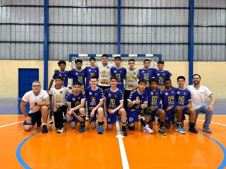 Handebol Brusque mostra garra e conquista vitórias no Estadual sub-16 