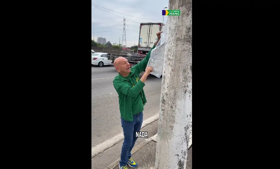 (VÍDEO) "Poste não é lugar de propaganda", diz Luciano Hang sobre poluição visual