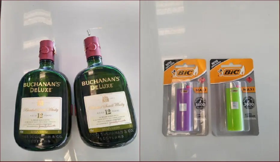 Furto em supermercado: suspeito leva whisky e é preso pela PM