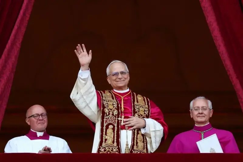 Robert Prevost é eleito Papa e adota nome Leão XIV