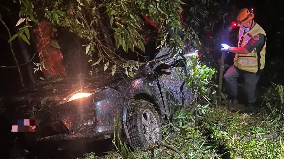 Duas pessoas morrem em grave acidente na SC-108 durante a madrugada