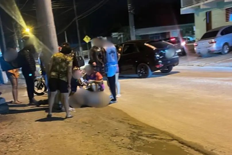 Motociclista fica ferido em acidente no Rio Branco 