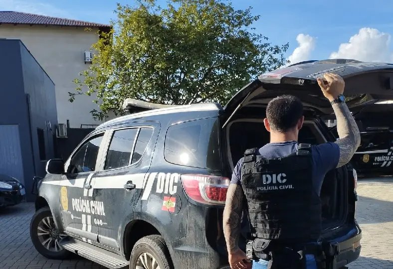 DIC de Brusque presta apoio à prisão de condenado por estupro