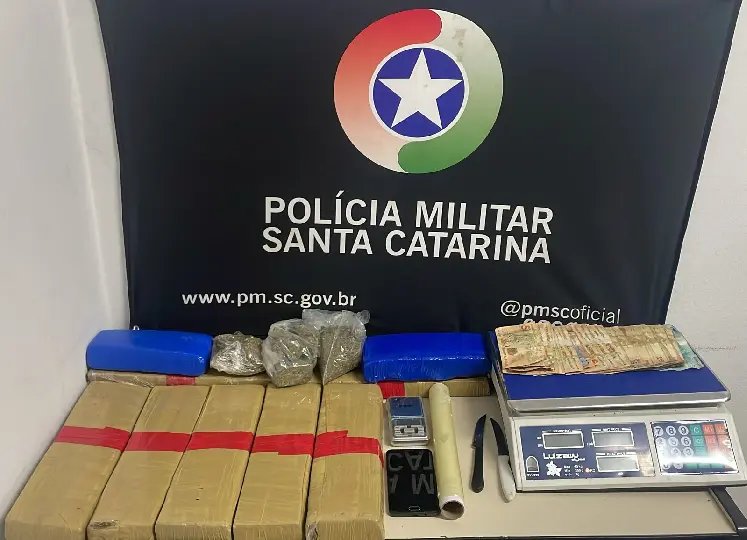 Homem é flagrado com mais de 7 quilos de maconha no Águas Claras