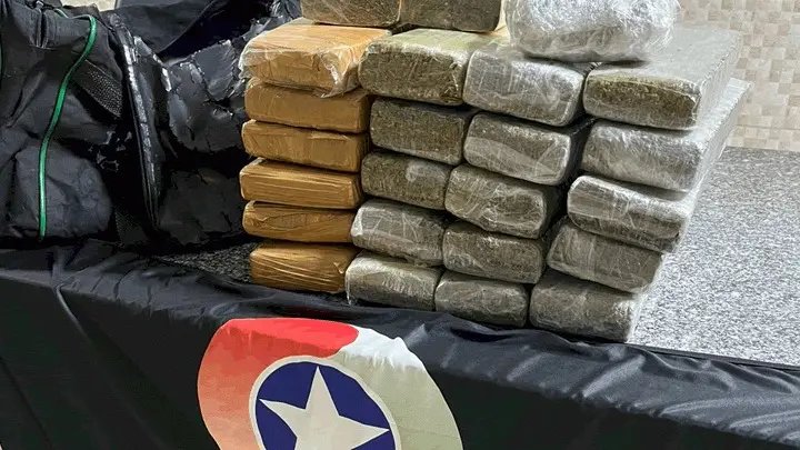 Homem é preso com 15 kg de maconha e skunk em fiscalização na SC-155