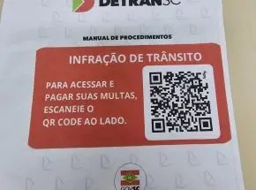 Detran de SC faz alerta sobre golpes com falso documento de QRCode
