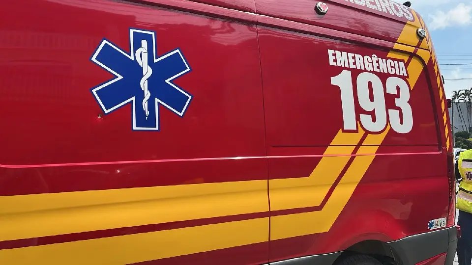 Motociclista fica ferido após colisão em Brusque