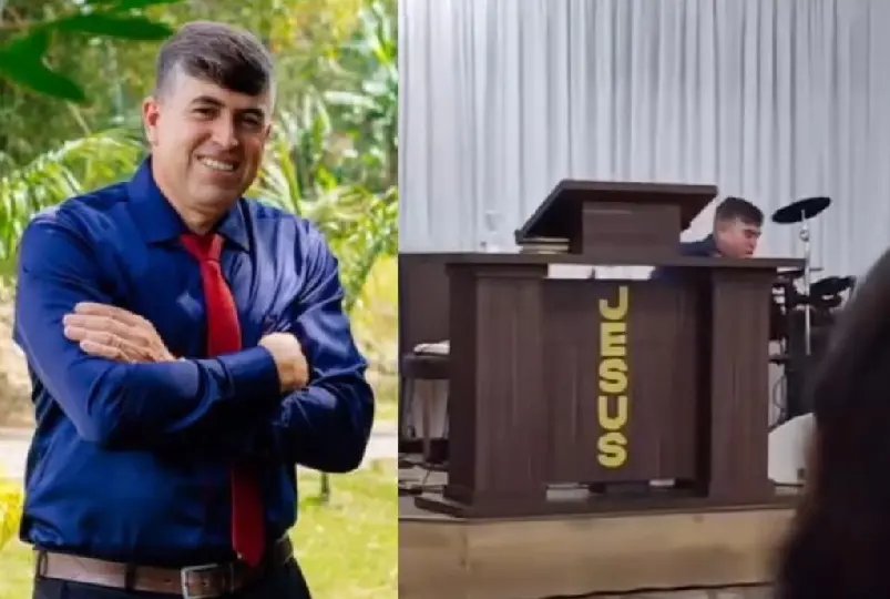 Pastor de SC morre após passar mal enquanto pregava em culto