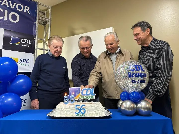 CDL Brusque celebra 56 anos de história