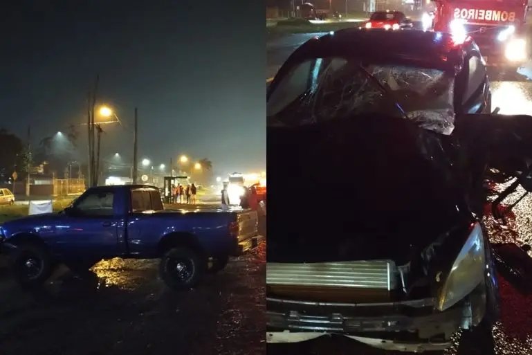 Grave acidente deixa motorista encarcerado na BR-280