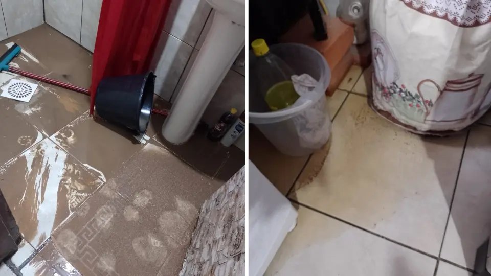 (VÍDEO) Alagamentos dentro de casa e esgoto nas ruas revoltam moradores do bairro Bateas