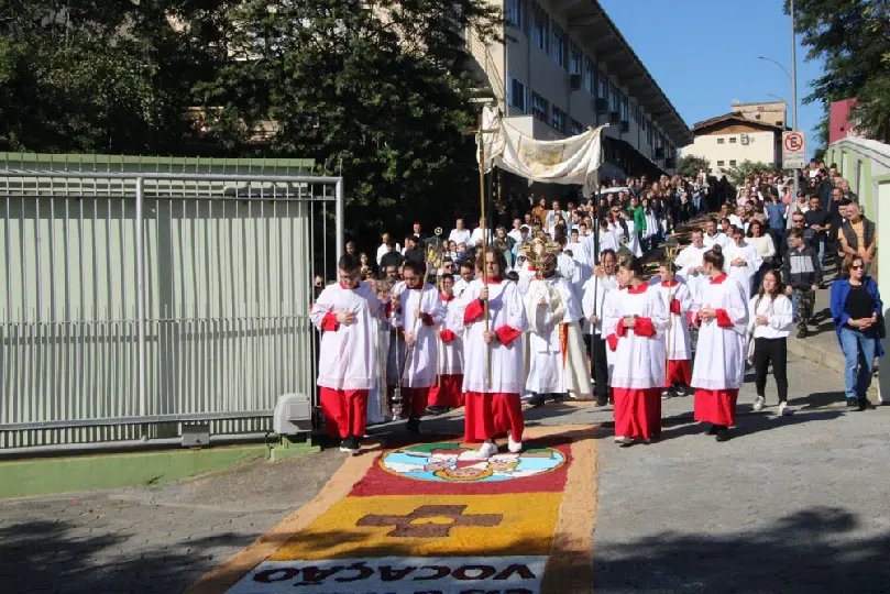 Paróquia São Luís Gonzaga celebra Corpus Christi nesta quinta-feira