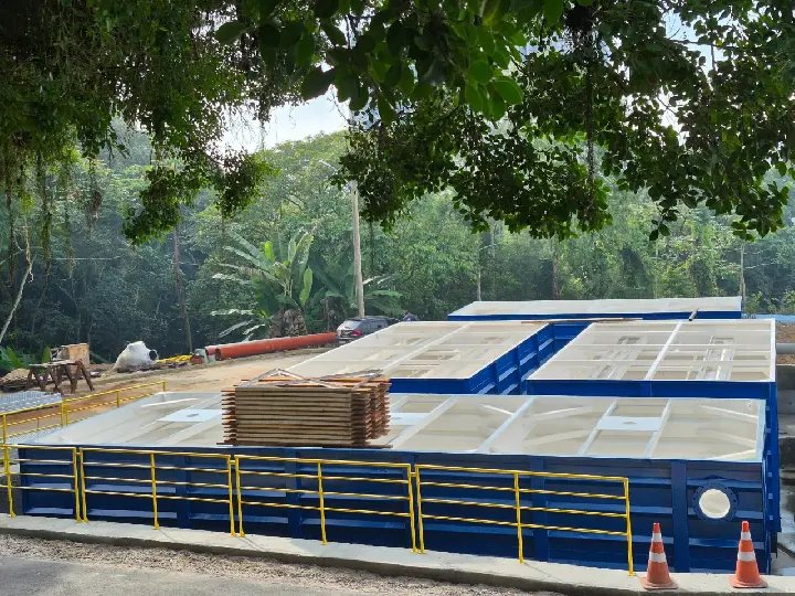Obras de ampliação da ETA Central do SAMAE seguem avançando