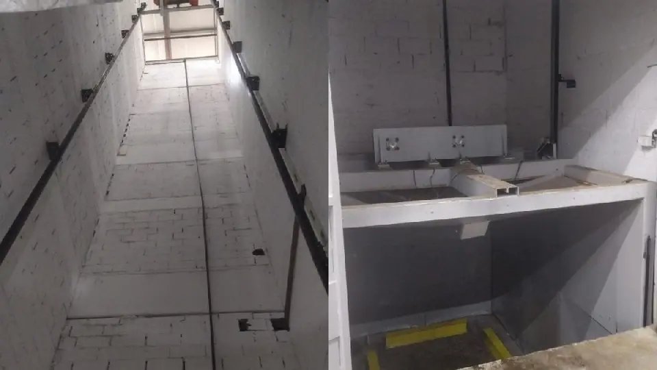 Queda de elevador de carga deixa um morto e dois feridos em SC