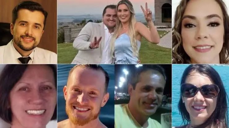 Quem são as 8 vítimas de acidente com balão em SC