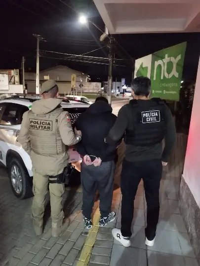 Homem condenado por homicídio é preso em Guabiruba