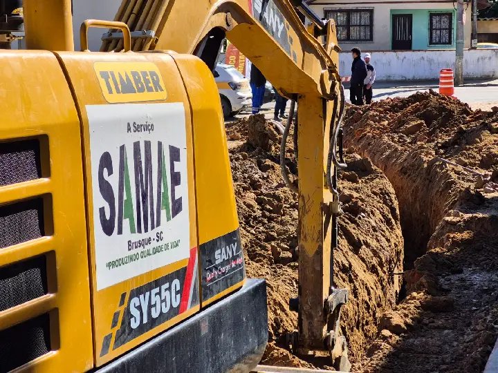 SAMAE substitui tubulações e avança com melhorias no Águas Claras