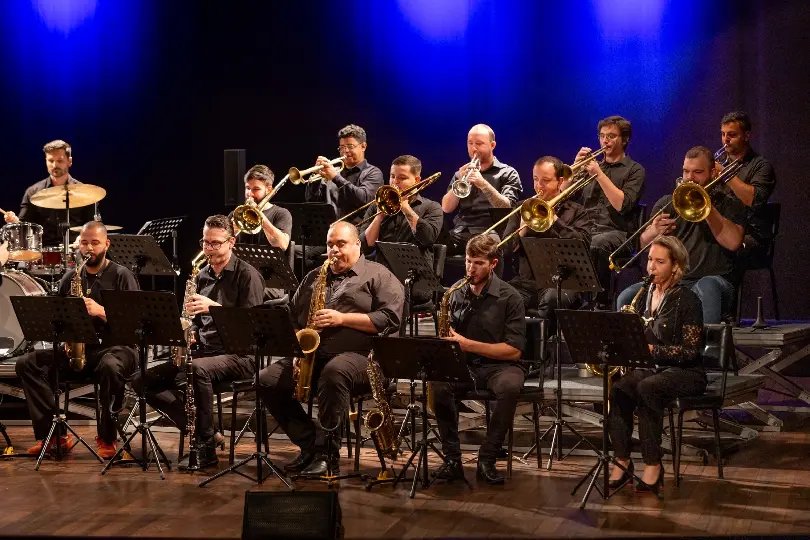 Big Band Brusque Maestro Edino Krieger retorna às atividades