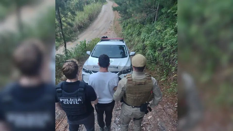 Polícia Militar de Botuverá detém homem com mandado de prisão por roubo