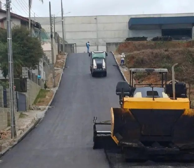 DJ-030 recebe pavimentação e sistema de drenagem