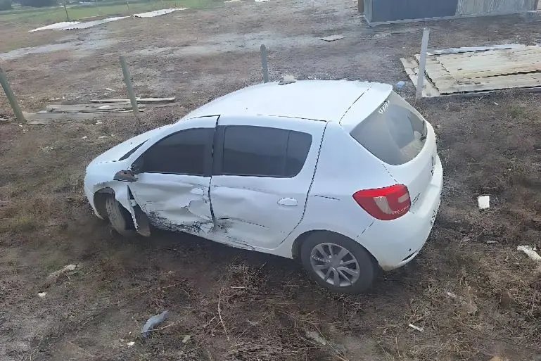 Colisão envolvendo carro com placas de Brusque deixa um ferido