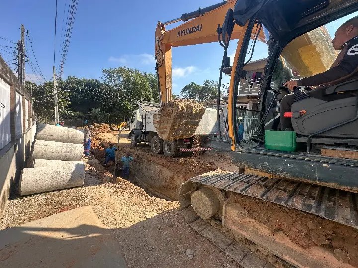 Vias em Águas Claras recebem novos sistemas de drenagem