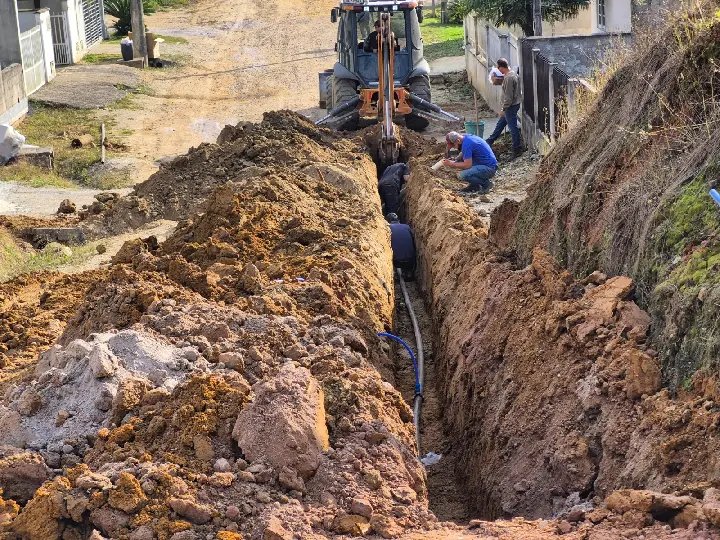 Samae inicia obra de melhoria na rede de abastecimento no Dom Joaquim