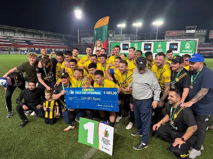 Abresc conquista o título do Municipal de Futebol Amador de Brusque