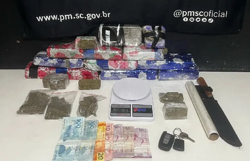 Homem é preso com mais de 6 kg de maconha após denúncia anônima