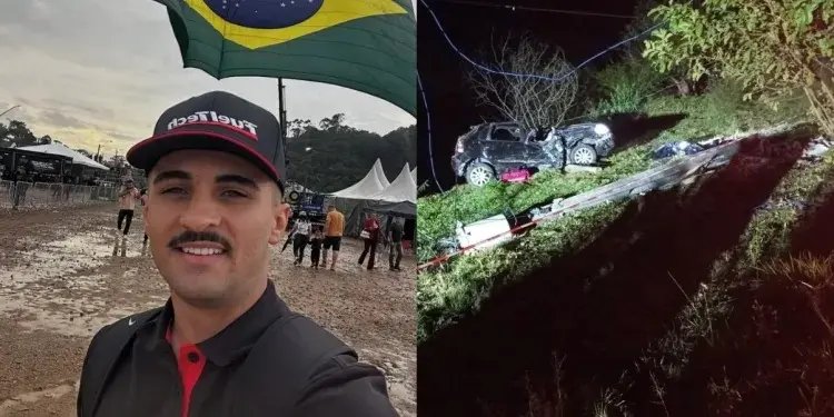 Empresário morre em grave acidente na SC-108, em São João Batista