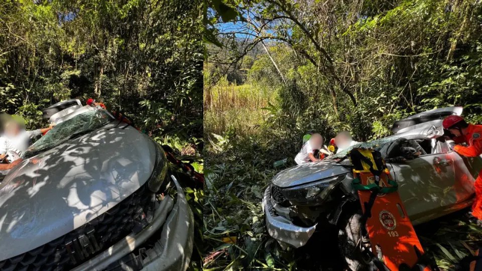 (VÍDEO) Helicóptero Arcanjo é acionado após grave acidente em Botuverá
