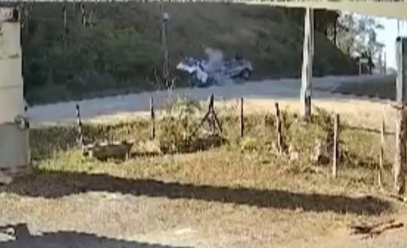 (VÍDEO) Câmera registra batida que deixou vítima fatal em SC