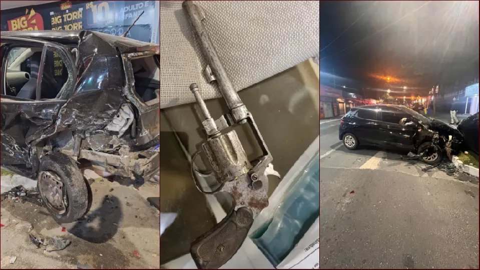 Roubo no bairro Brilhante termina com perseguição e suspeito morto pela PM