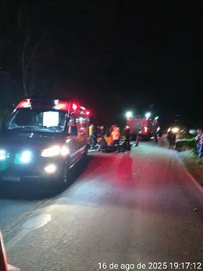 Motociclista fica gravemente ferido em acidente na região do Claraíba